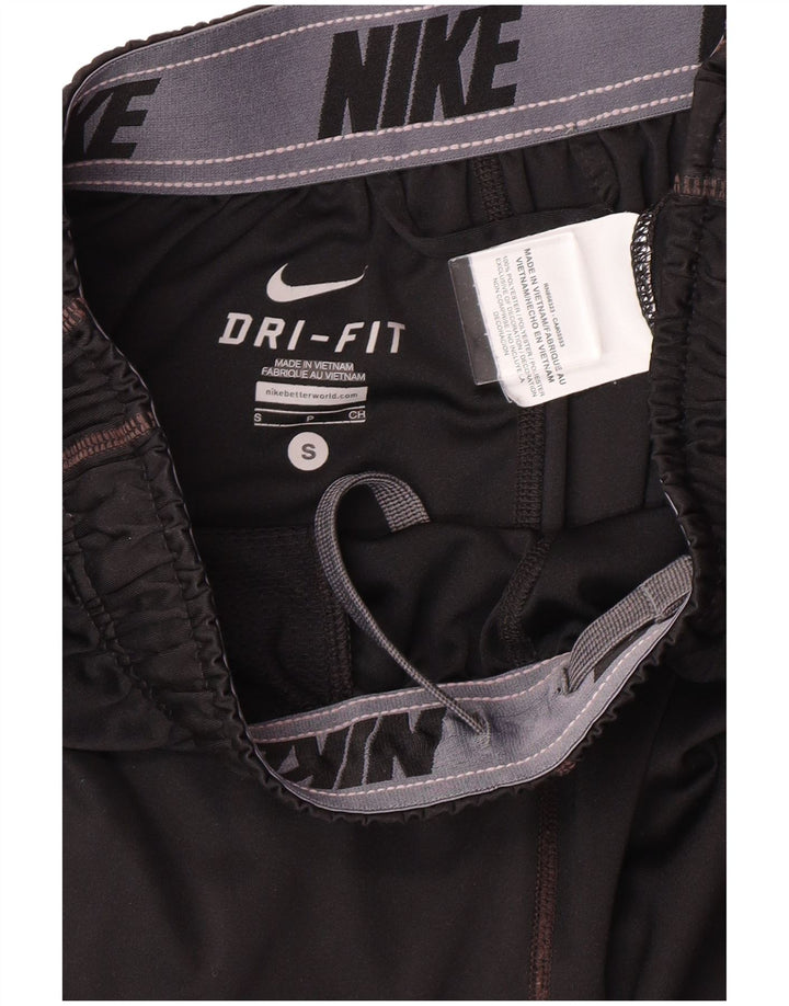 NIKE Mens Dri Fit Sport Shorts Small  Black Polyester