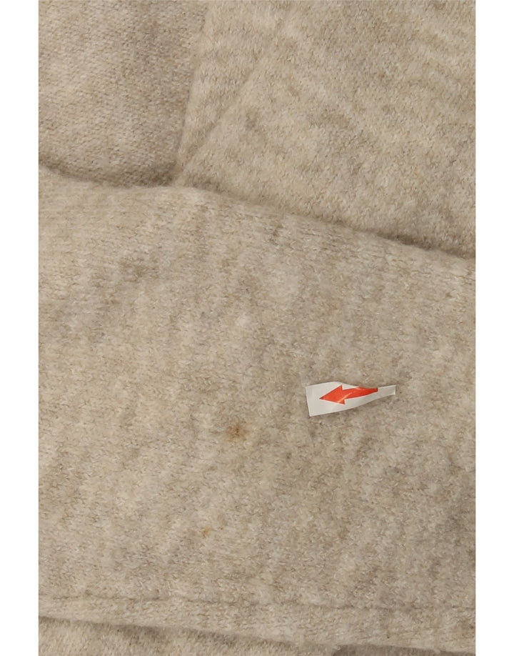 Женский свободный кардиган Zara UK 10, маленький серый в крапинку