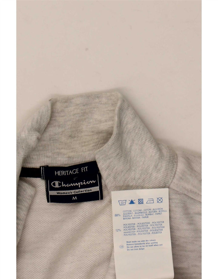 Женская спортивная куртка Champion Heritage Fit UK 14, средний серый цвет в крапинку