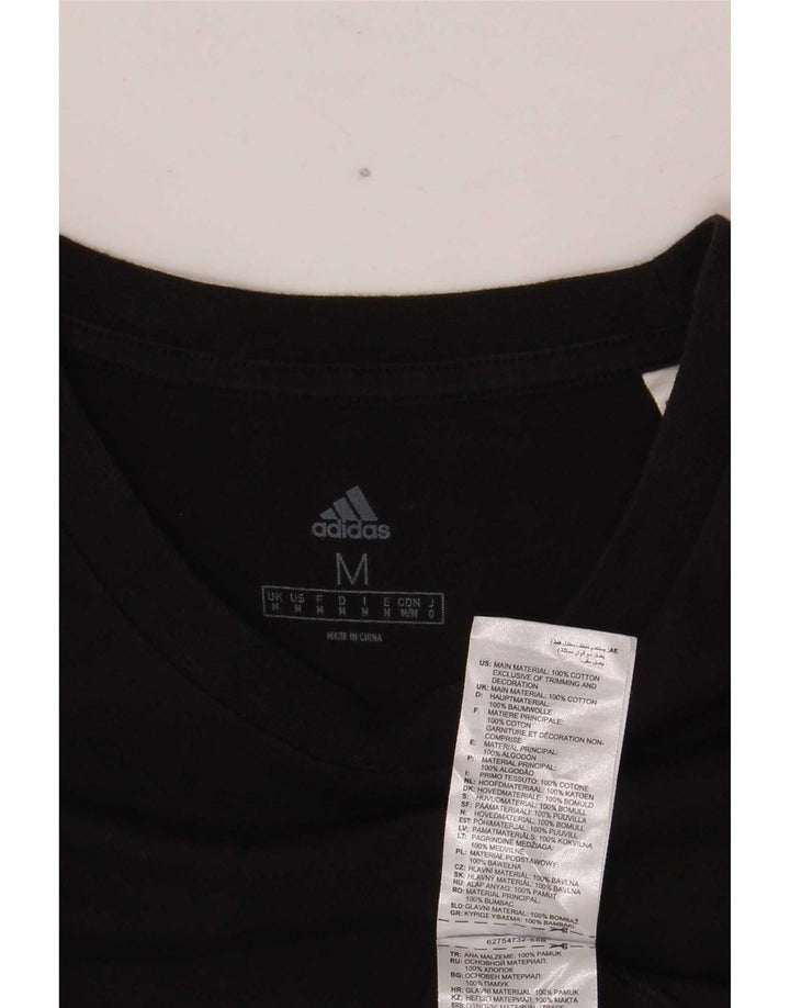 Мужская футболка Adidas Top Medium Black Cotton