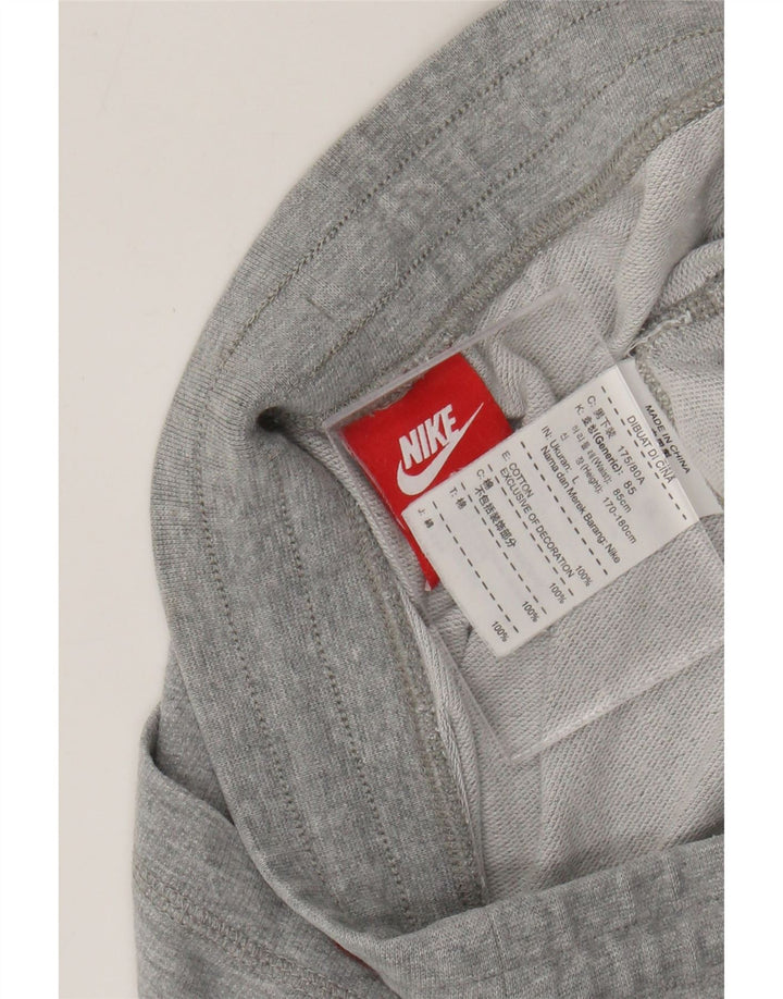 Спортивный костюм Nike для мальчиков, брюки для бега, 13–14 лет, большой размер, серый хлопок