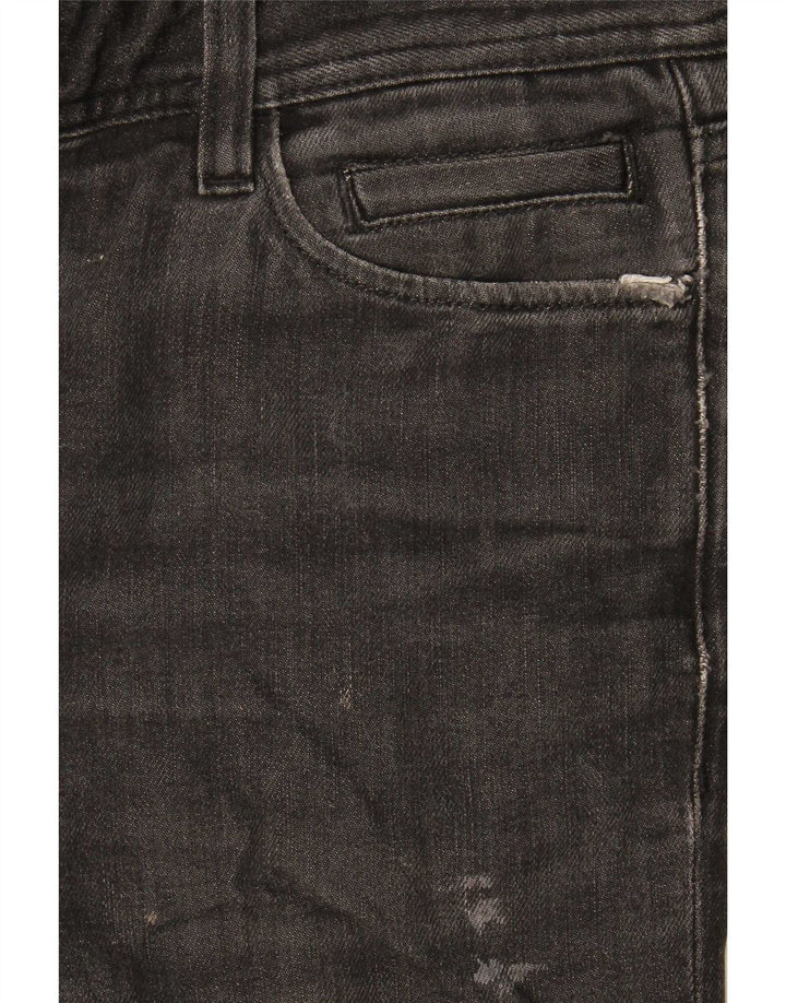 Женские узкие джинсы Dolce & Gabbana W31 L31, черный хлопок