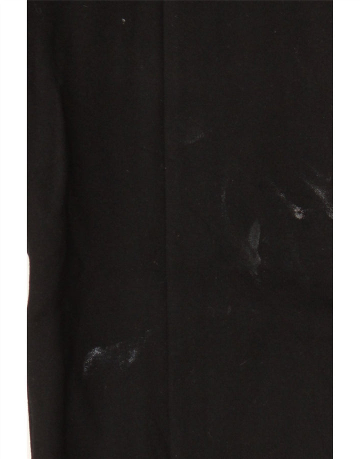 Женские леггинсы Zara UK 14, большие черные из вискозы
