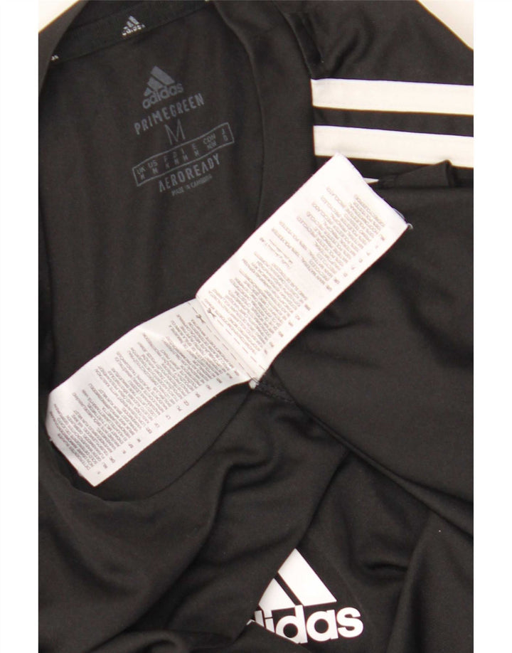 Мужская футболка Adidas Aeroready, средний черный полиэстер