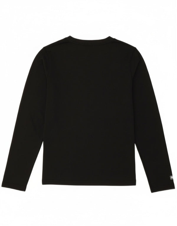 Топ Russell Athletic для девочек с длинными рукавами, 14–15 лет, большой черный спортивный цвет