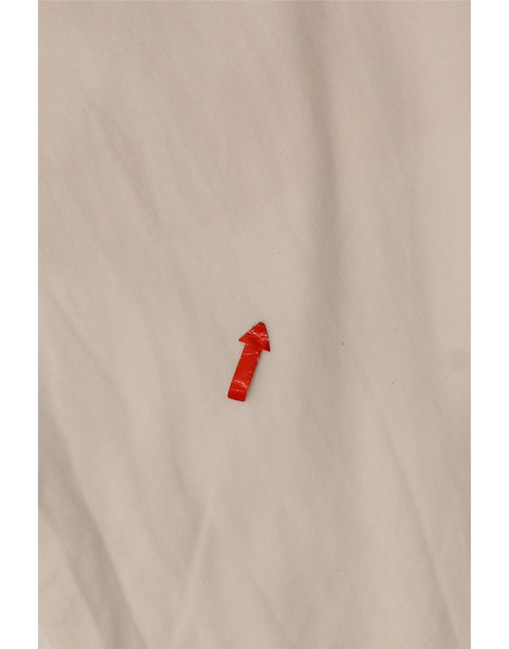 Женские прямые брюки-чиносы Cos, средний размер, белый хлопок, хлопок