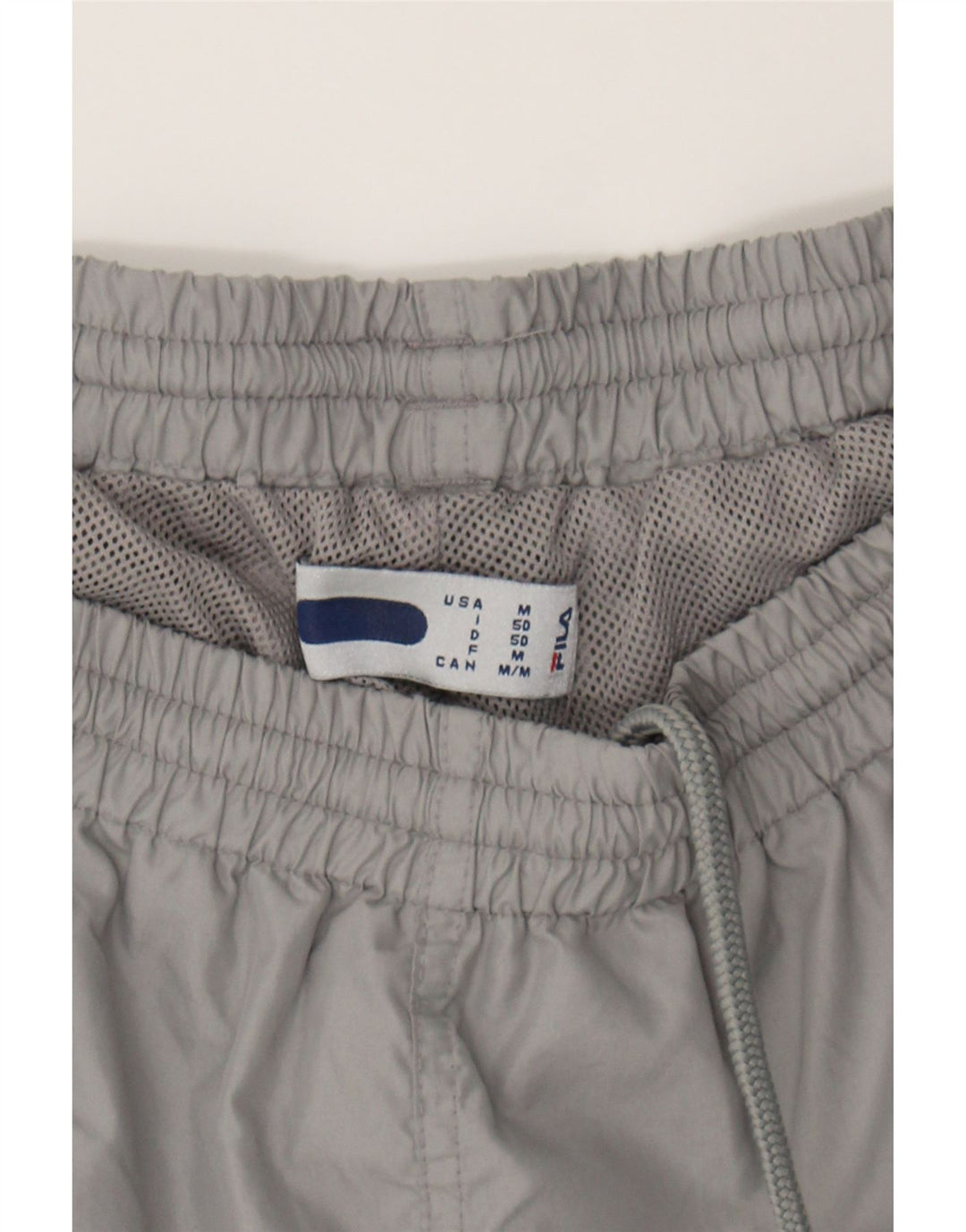 FILA Mens Tracksuit Trousers Medium Grey Polyester Vintage Fila and Second-Hand Fila from Messina Hembry 
