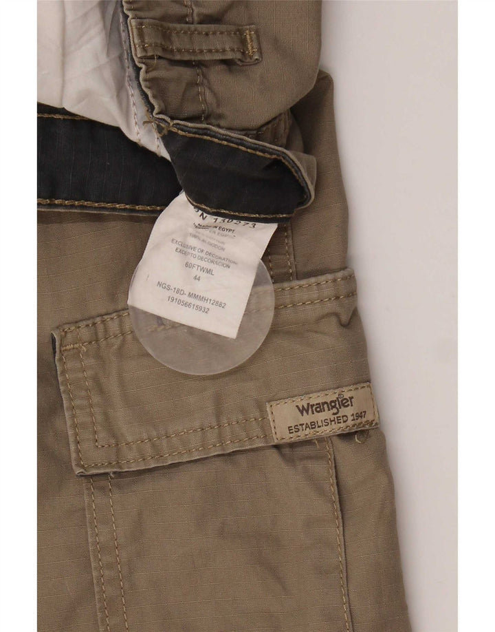 Мужские шорты карго Wrangler W44 2XL коричневые, хлопок