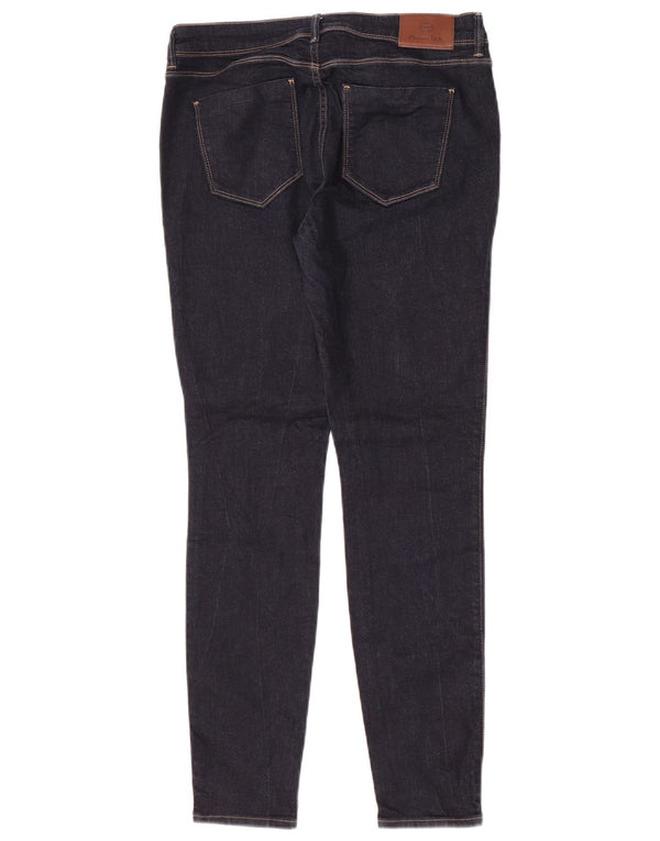 Женские джинсы скинни Massimo Dutti со средней посадкой EU 40 Medium W30 L29 Темно-синие