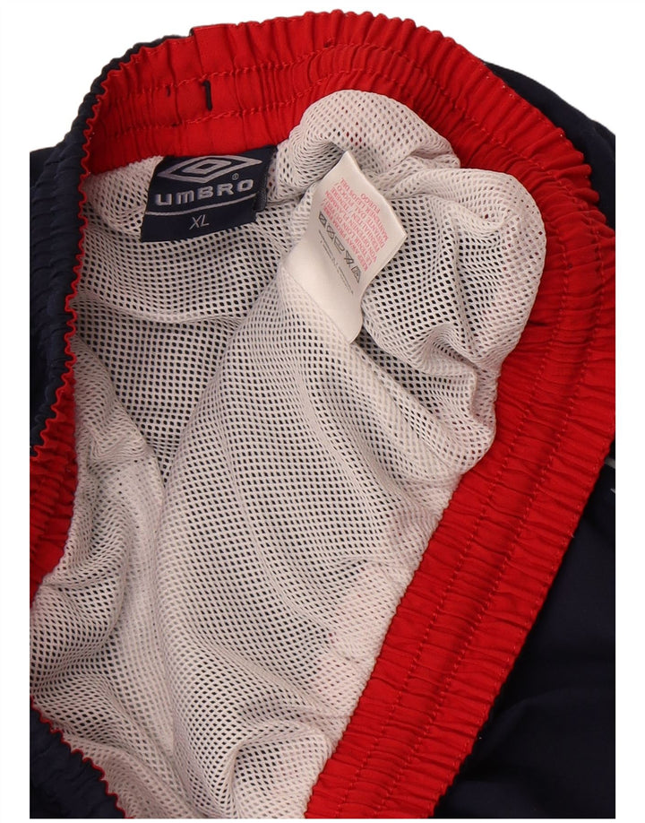 Мужские спортивные шорты-бермуды Umbro XL темно-синие из полиэстера