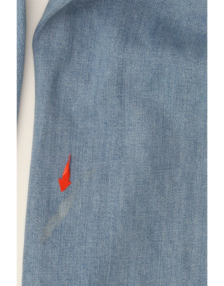 Женские укороченные джинсы скинни LEVI'S 711 W31 L26, синий хлопок