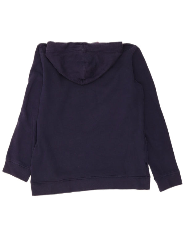 Женский джемпер с капюшоном Kappa UK 14, средний, темно-синий