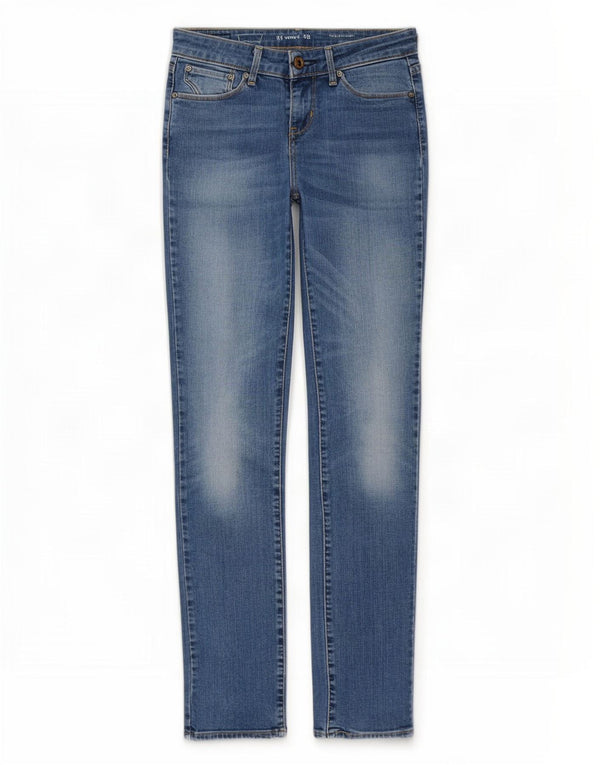 Женские узкие джинсы Levi's Demi Curve Modern Rise W25 L34, синие, хлопок