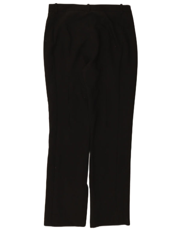 Женские прямые повседневные брюки Zara, большие W30 L32, черные