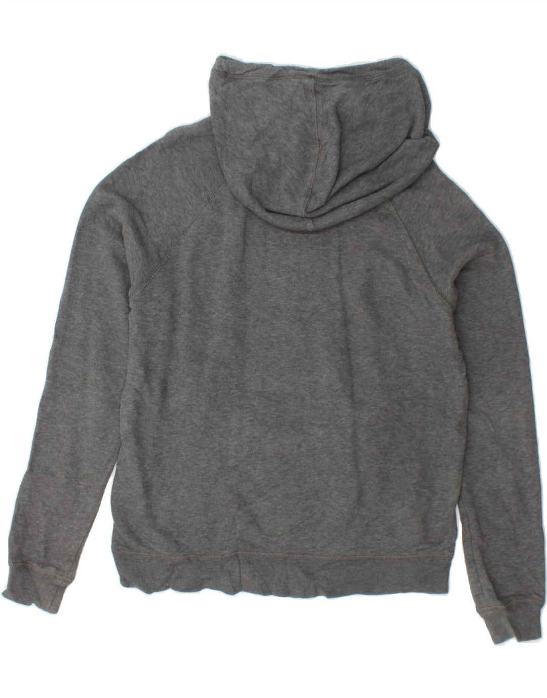 NIKE Womens Hoodie Jumper UK 14 Medium Grey Cotton Vintage Nike and Second-Hand Nike from Messina Hembry 