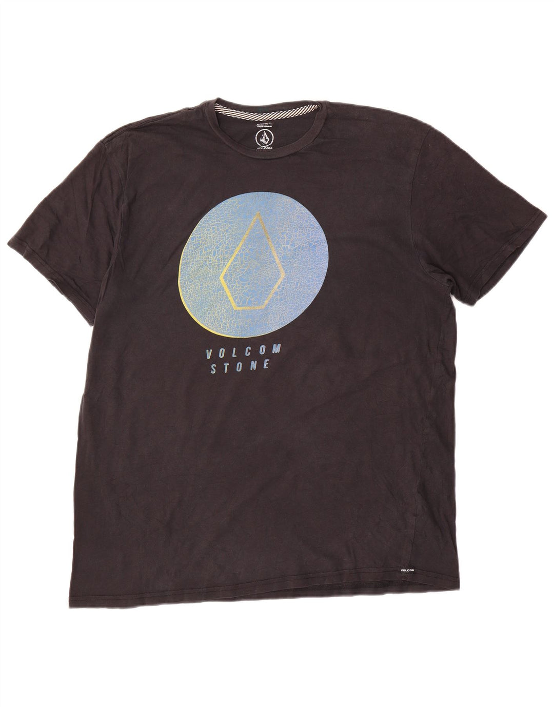 Мужская футболка с рисунком Volcom Modern Fit Top XL, черная