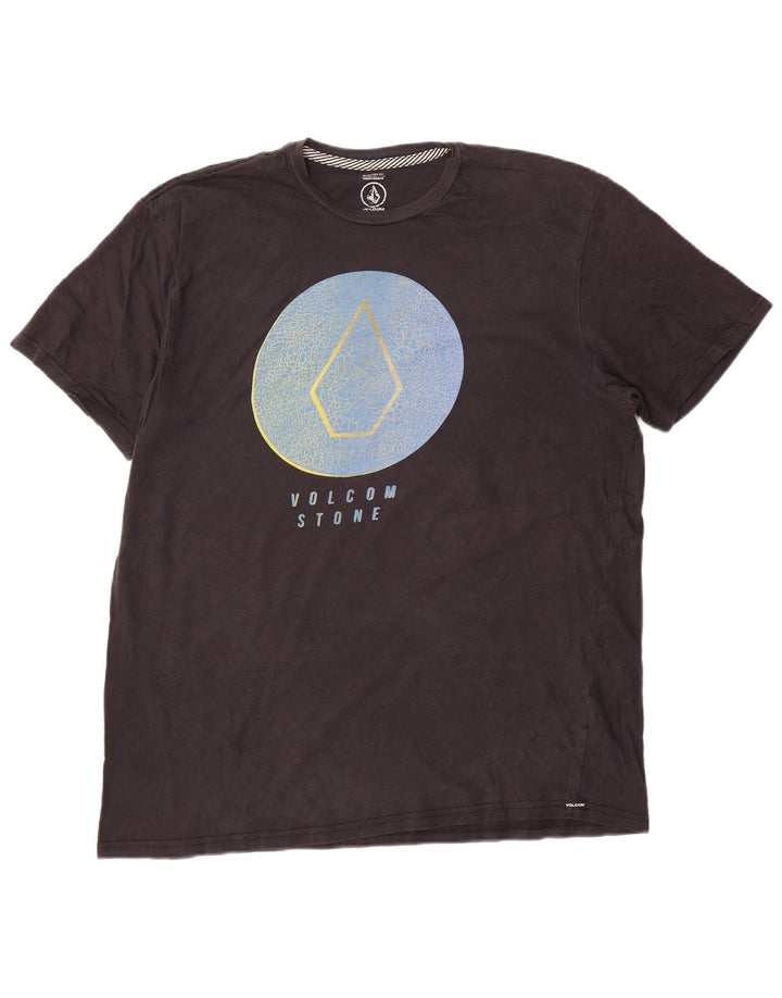 Мужская футболка с рисунком Volcom Modern Fit Top XL, черная