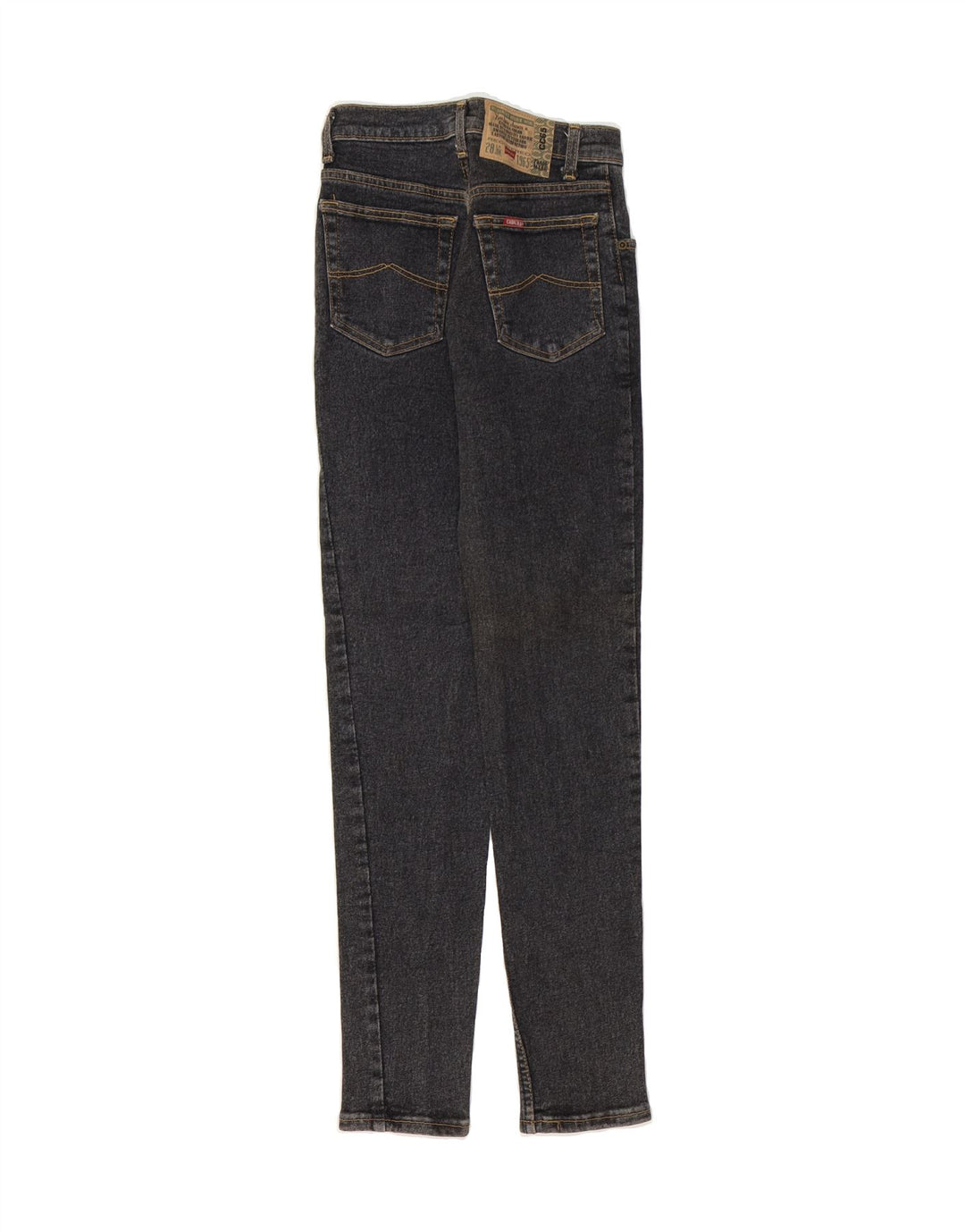 CARRERA Womens Skinny Jeans W26 L29 Grey Cotton Vintage Carrera and Second-Hand Carrera from Messina Hembry 