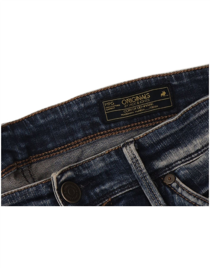 Мужские узкие джинсы Jack & Jones W36 L33 синие