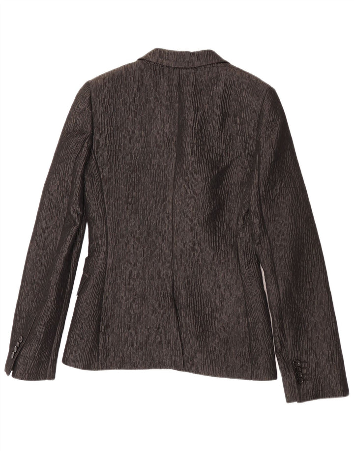 Женский пиджак на двух пуговицах Dolce & Gabbana IT 42, средний черный, полиэстер