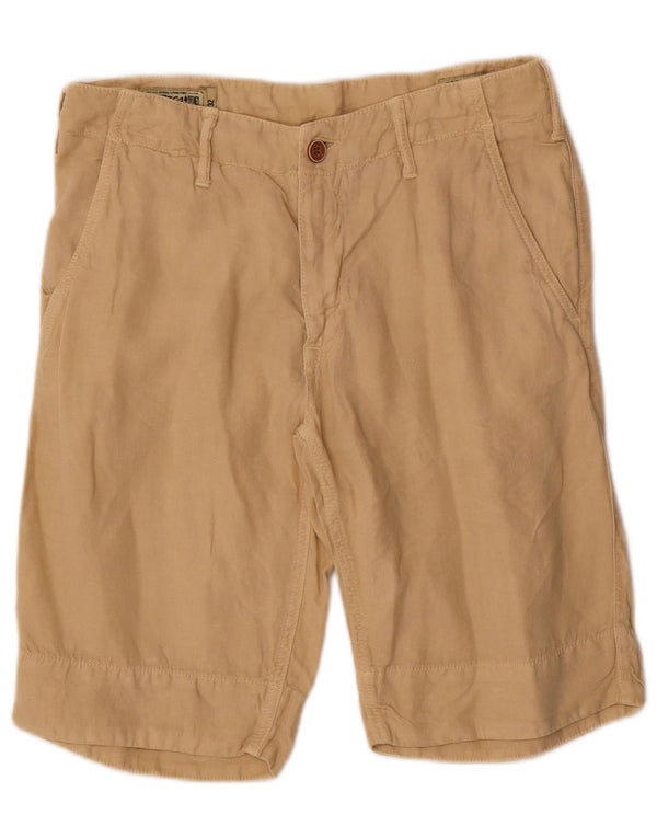Мужские шорты чинос Marlboro Classics W32, хлопковые, среднего бежевого цвета