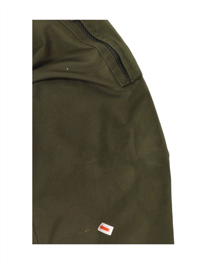 WOOLRICH Mens Hooded Padded Coat UK 38 Medium Green