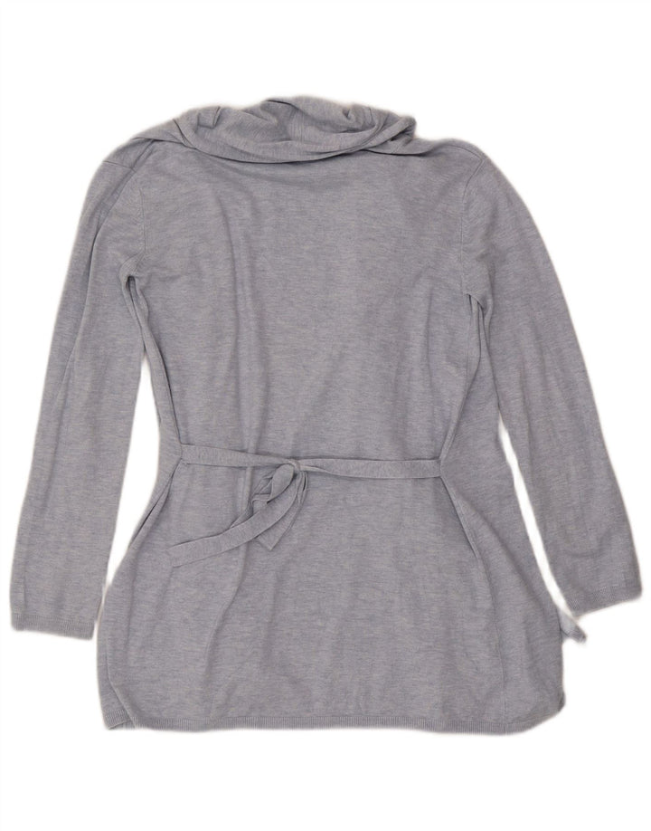 Женский удлиненный кардиган Zara UK 10, маленький синий
