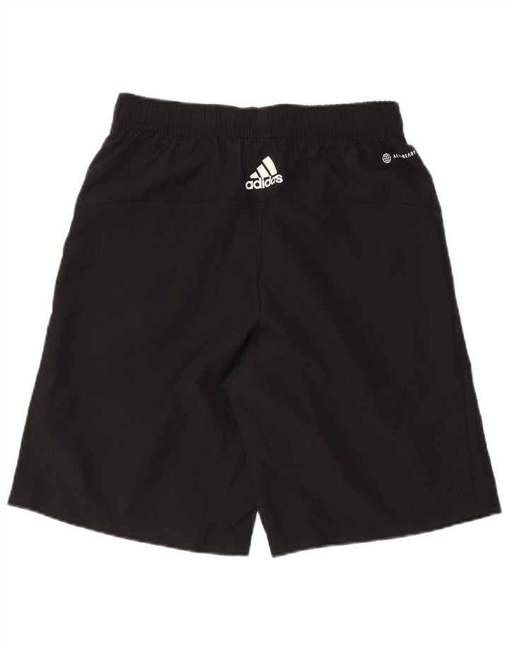 Мужские спортивные шорты Adidas Aeroready с рисунком, маленькие черные из полиэстера