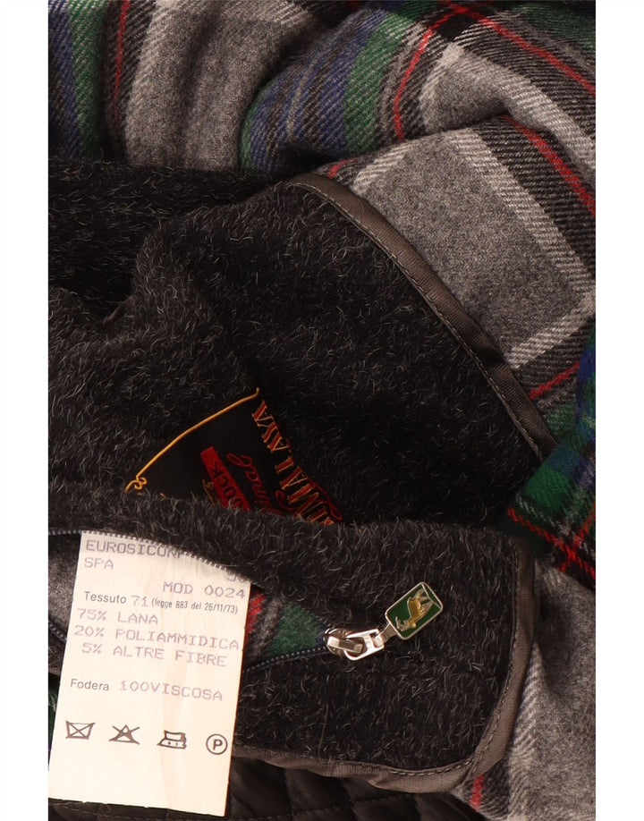 Мужское двубортное пальто Himalaya IT 50, большое, серое, шерсть