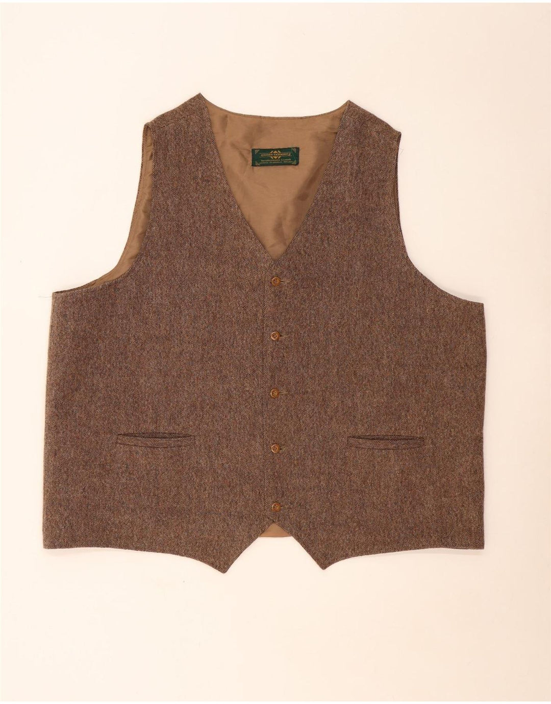 Мужской жилет Eddie Doherty 2XL коричневый