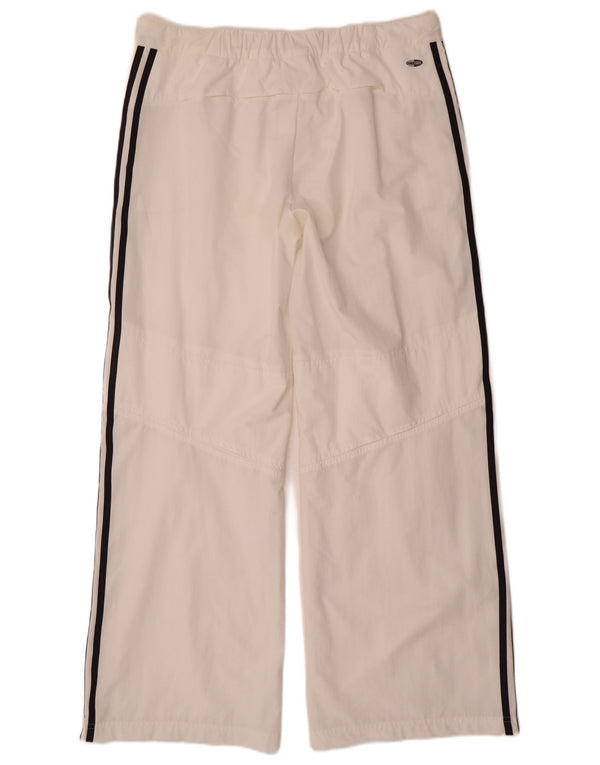 Женские широкие брюки Adidas Climacool UK 18 XL W36 L32 белые