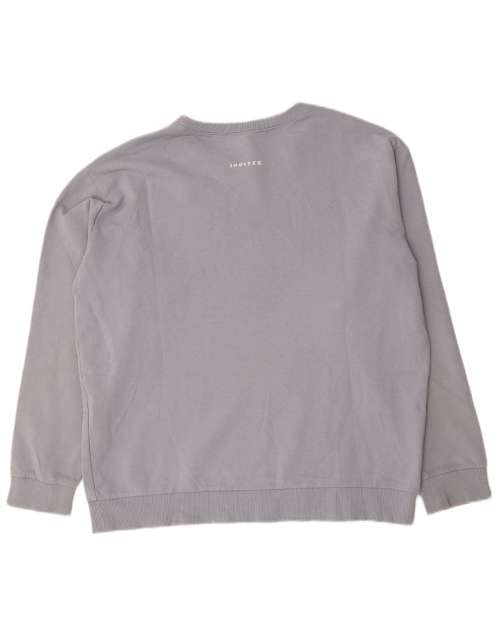Мужской свитер Zara XL, синий хлопок