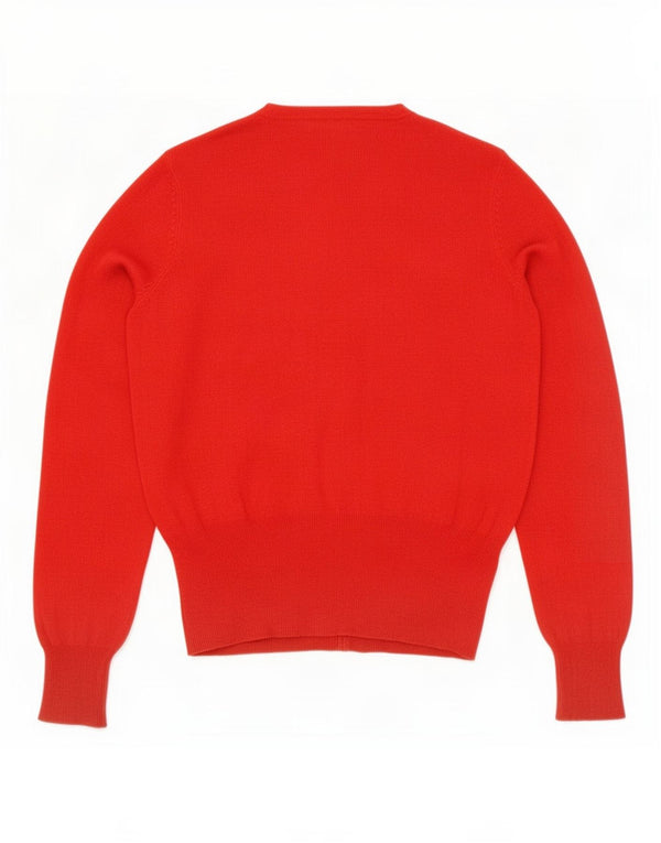 Женский кардиган Marks & Spencer UK 8, маленький, красный, вискоза