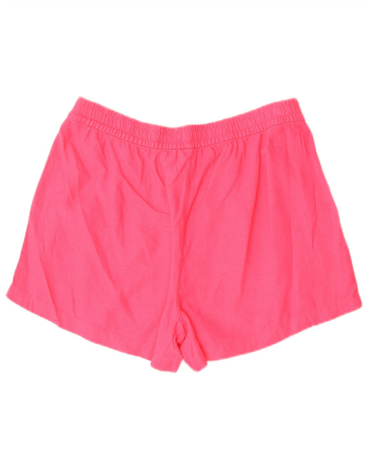 Женские шорты чинос J. Crew, маленькие, розовые, льняные, W27