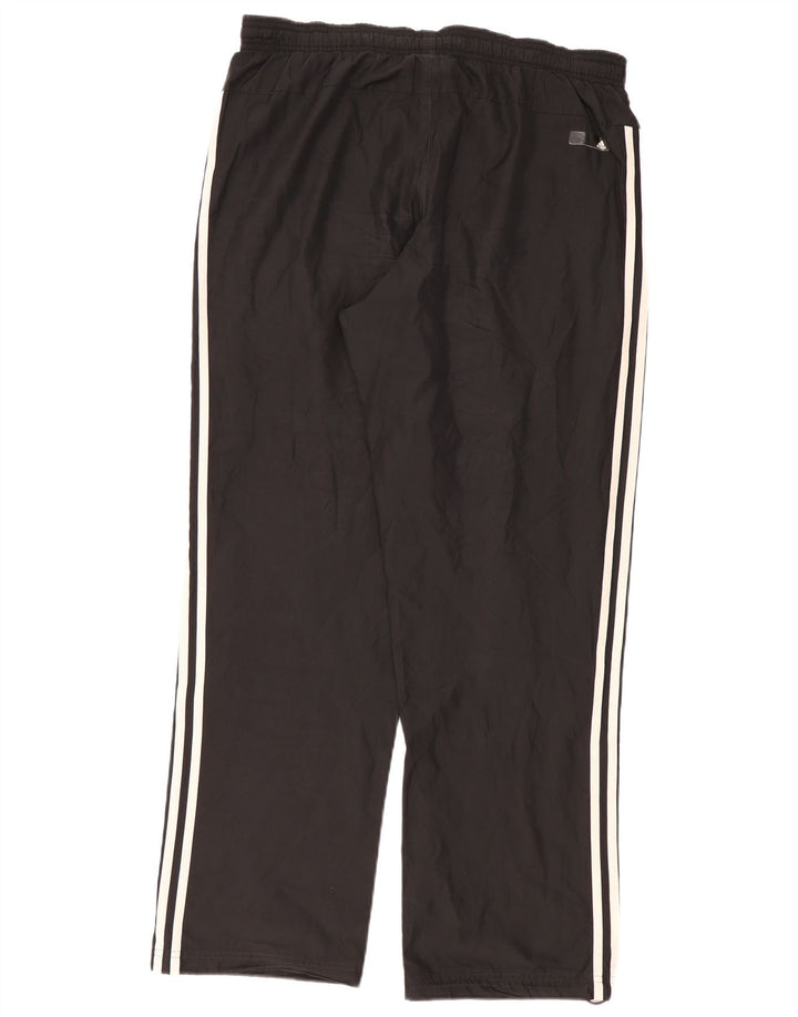 Мужские спортивные брюки Adidas UK 40/42, средний черный полиэстер