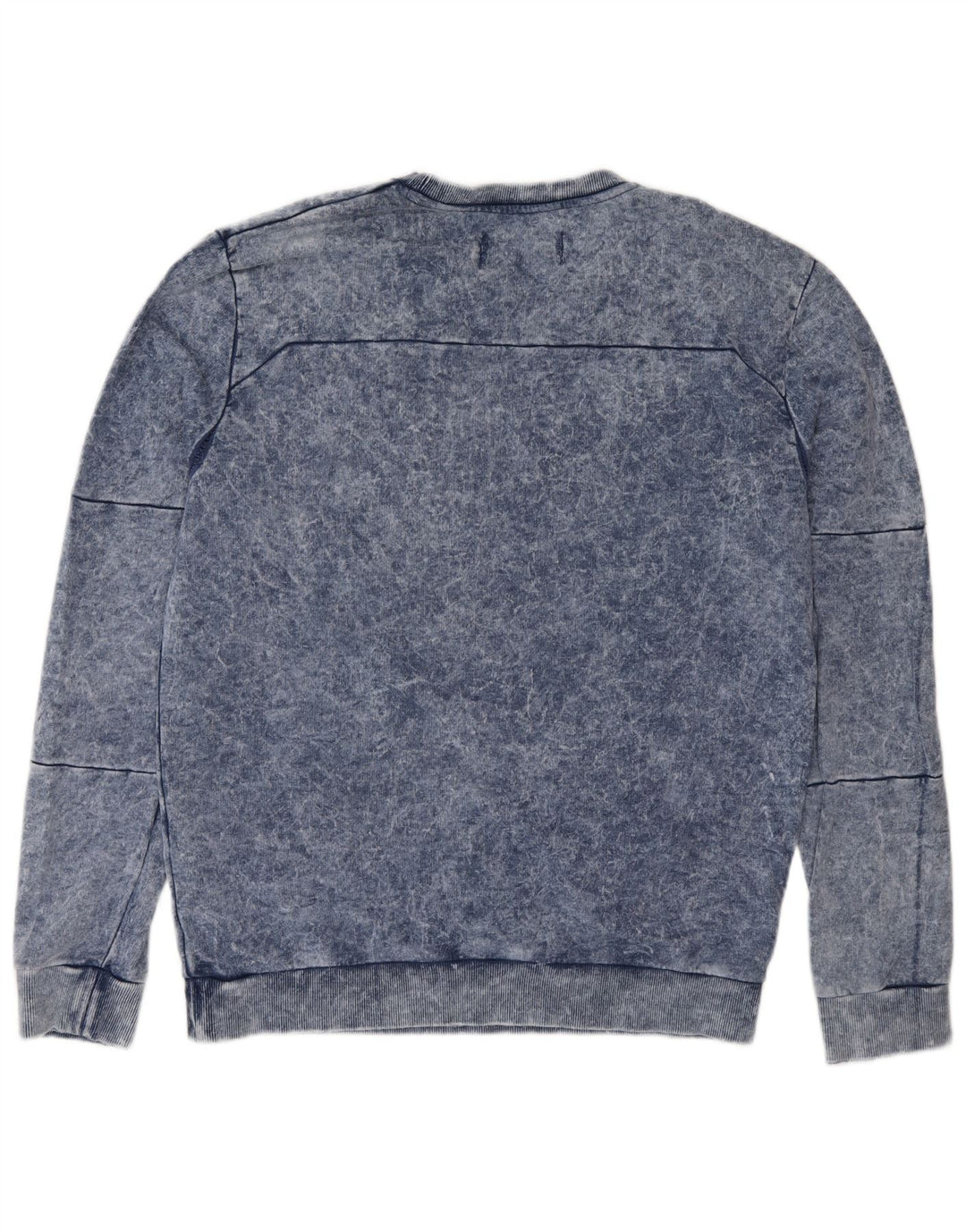 Calvin Klein Jeans Мужской свитшот с рисунком, джемпер, средний синий, хлопок