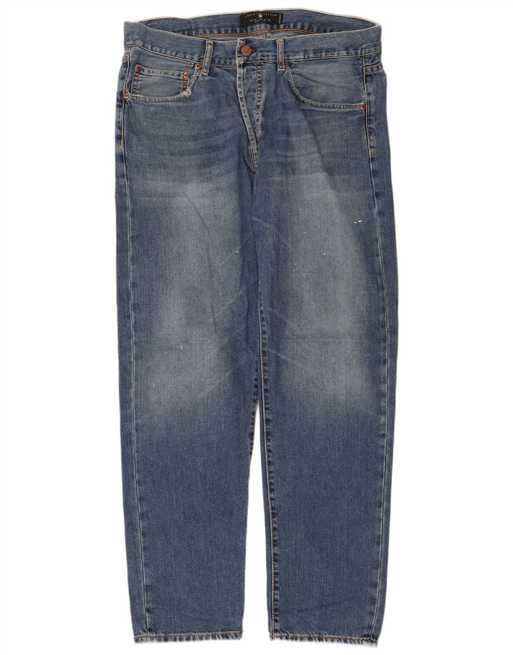 Мужские прямые джинсы Zara EU 44, большие W34 L29, синие