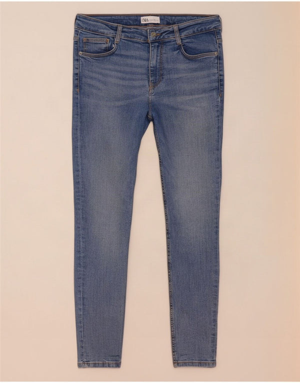Женские джинсы скинни Zara EU 40 Medium W30 L29 Синие