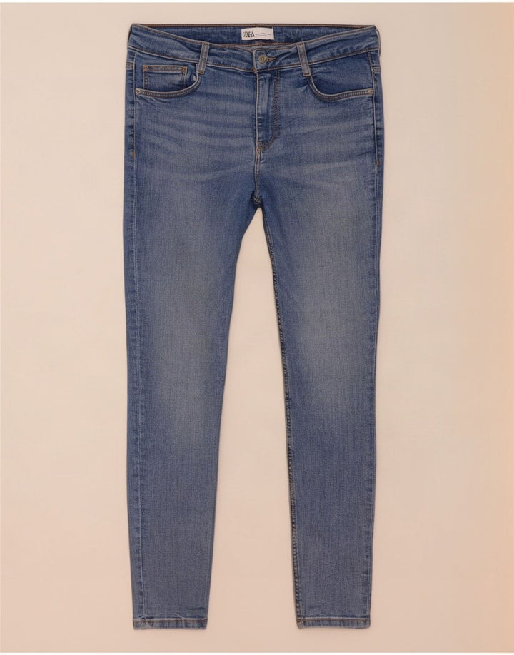 Женские джинсы скинни Zara EU 40 Medium W30 L29 Синие