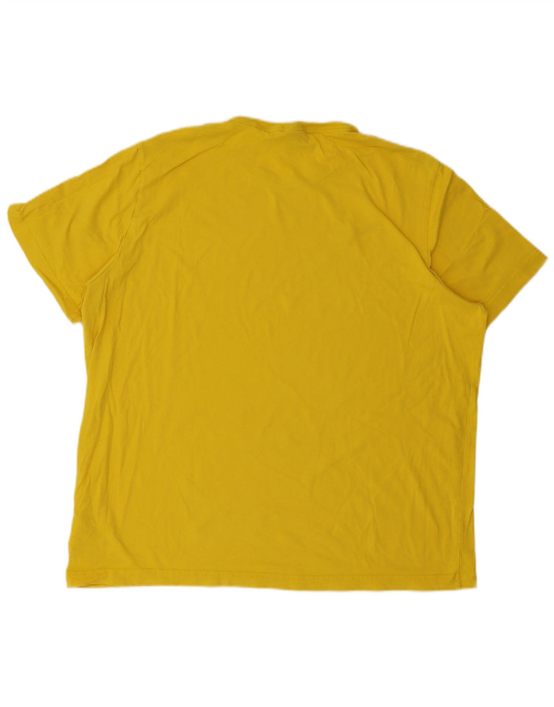 Мужская футболка Puma Top 2XL Желтый хлопок
