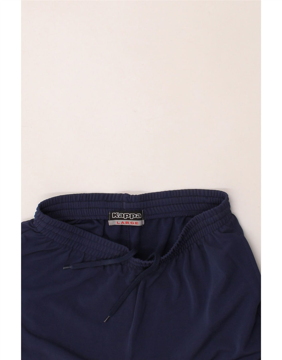 KAPPA Mens Tracksuit Trousers Large Navy Blue Polyester Vintage Kappa and Second-Hand Kappa from Messina Hembry 