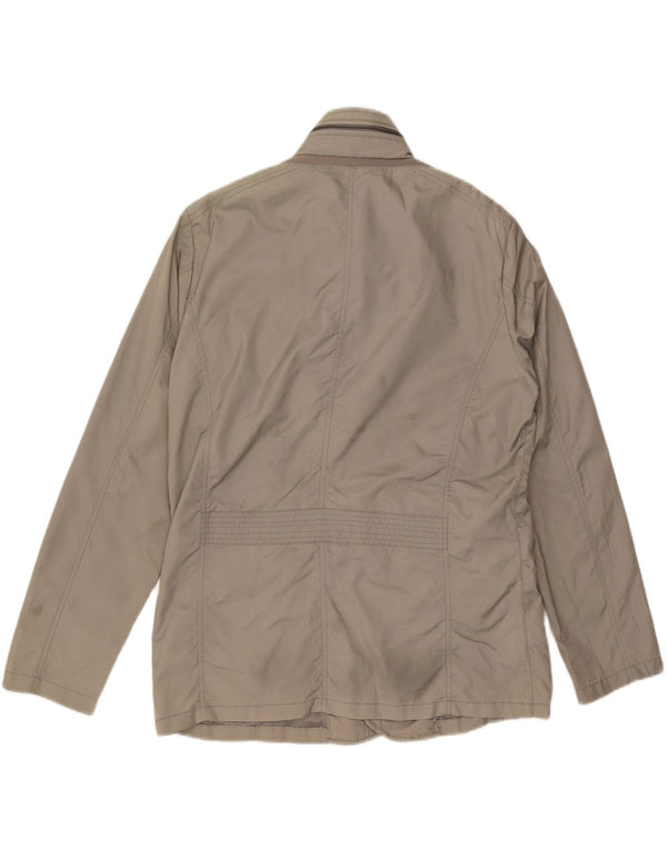 Мужская куртка Geox с капюшоном UK 42 XL Серая Полиамид