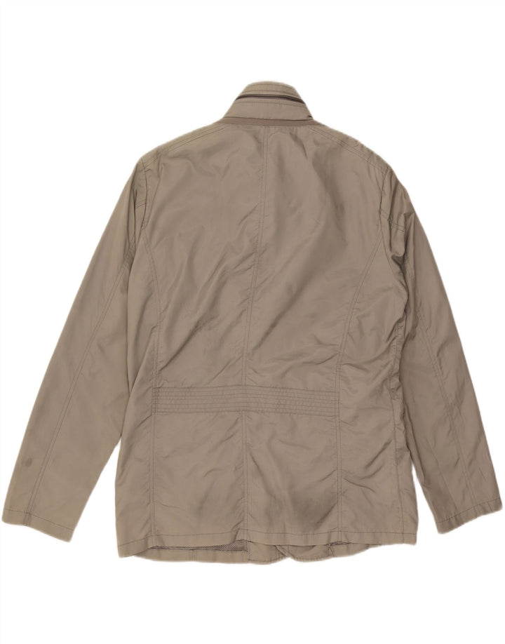 Мужская куртка Geox с капюшоном UK 42 XL Серая Полиамид