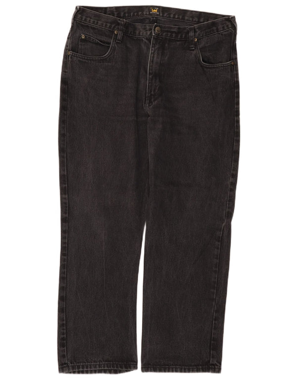 Мужские прямые джинсы Lee Brooklyn Comfort W38 L30, черный хлопок