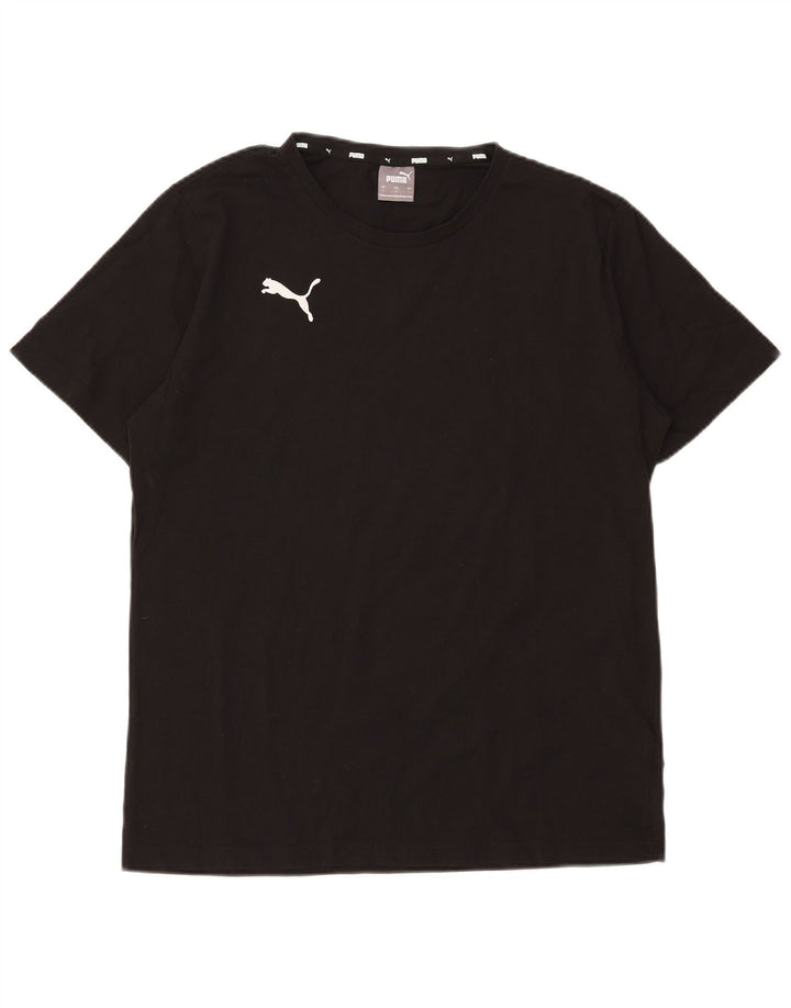 Мужская футболка Puma, большой черный хлопок