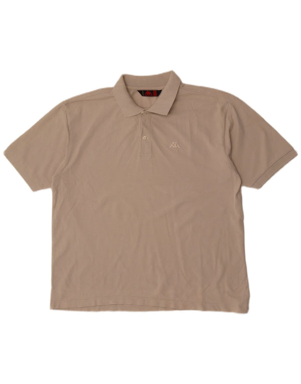 Мужская рубашка поло Kappa 2XL бежевый хлопок