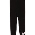 NIKE Womens Graphic Leggings UK 8 Small  Black Cotton