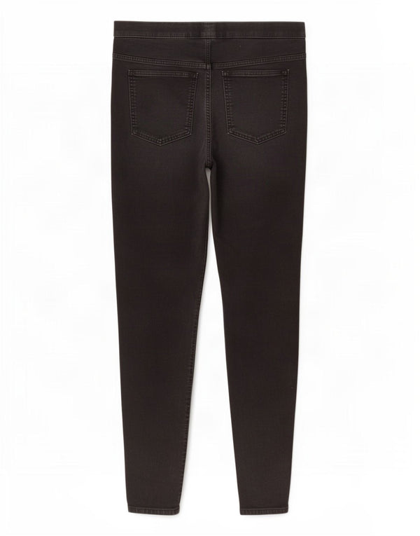 Женские джинсы джеггинсы Marks & Spencer UK 16, большие W34 L29, черные, хлопковые