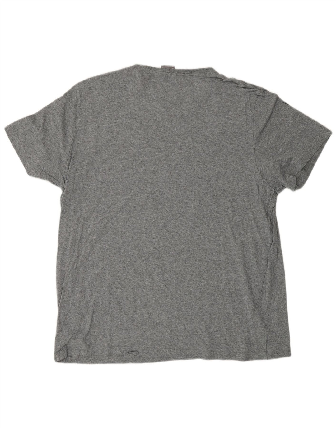 Мужская футболка PUMA Top 2XL Серая в крапинку