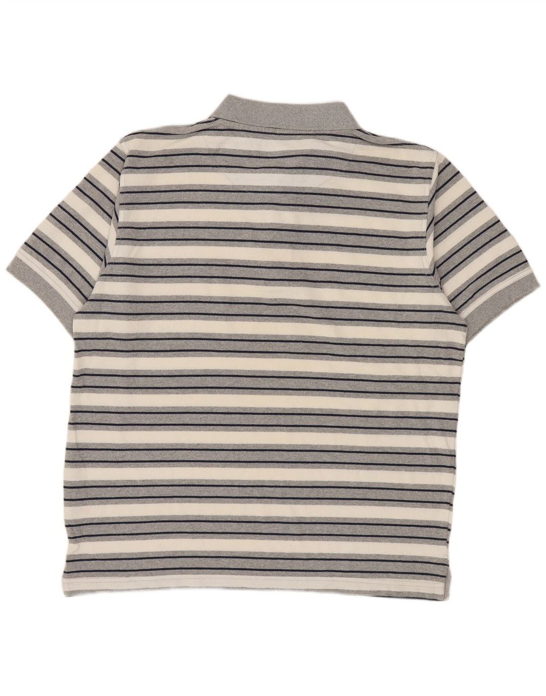 Мужская рубашка-поло Levi's 2XL, хлопковая серая полоска